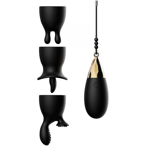 Evolved Egg Citment USB Rechargeable Love Egg with 3 Sleeves & Wireless Remote - Love Eggs and Kegel Exercisers