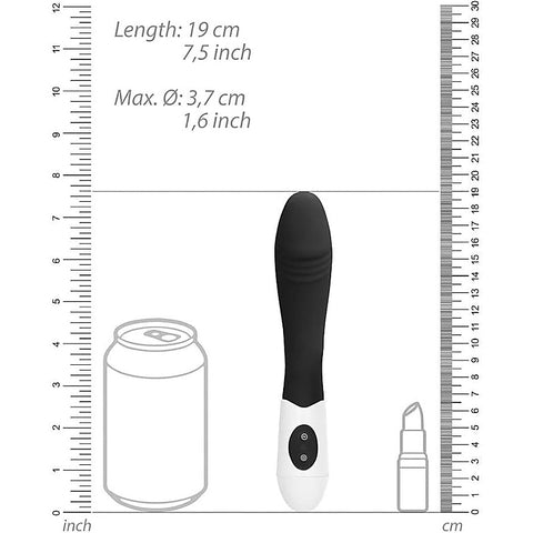 GC Ribbed G-Spot Vibrator by Shots Toys - G-Spot Vibrators