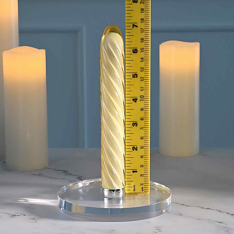 Playboy Pleasure Twist Of Fate Glass Bullet Vibrator - Bullet Vibrators