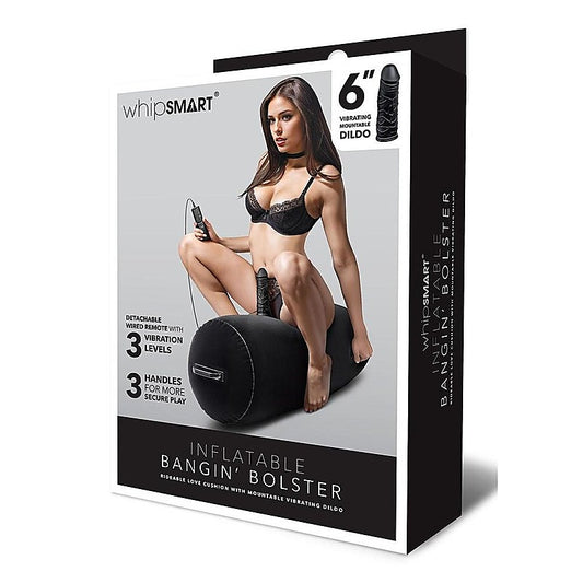 Whipsmart Inflatable Bangin Bolster Cushion with Vibrating Dong 6 Inch - Sex Machines