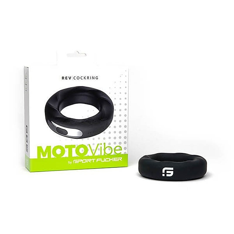 Motovibe Rev Rechargeable Vibrating Cock Ring - Vibrating Cock Rings