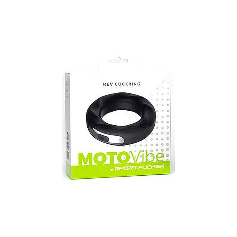 Motovibe Rev Rechargeable Vibrating Cock Ring - Vibrating Cock Rings