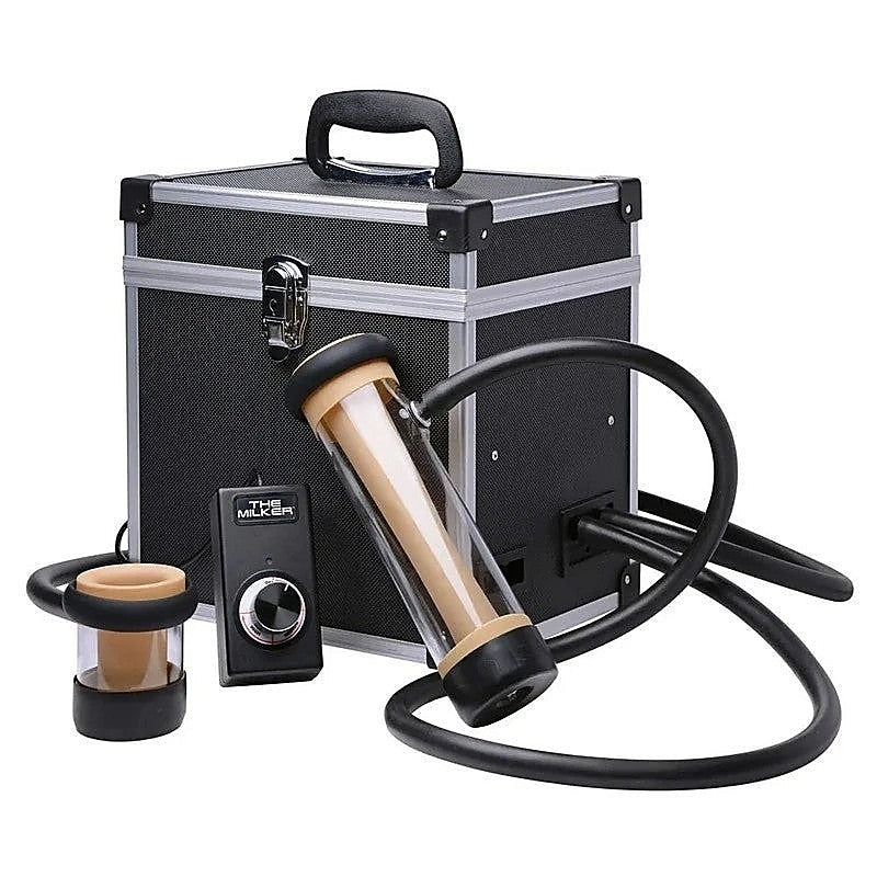 The Milker Dual Cylinder Deluxe By Xr Brands - Masturbators and Strokers