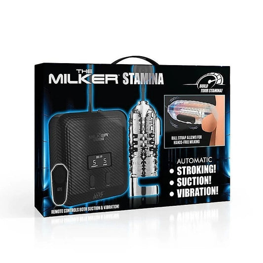 XR Brands LoveBotz The Milker Stamina Mains Powered Milking Masturbator