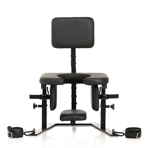 XR Brands Master Series Pleasure Throne Oral Sex Chair - Sex Furniture