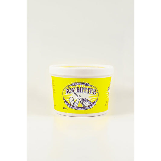 Boy Butter Original Oil Based Adult Lubricant 16 Oz Tub