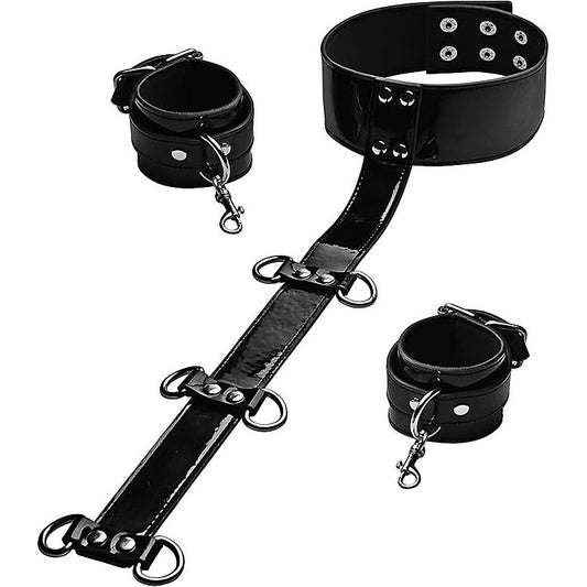 Frisky Bound Around Neck to Wrist Restraints - Cuffs And Restraints