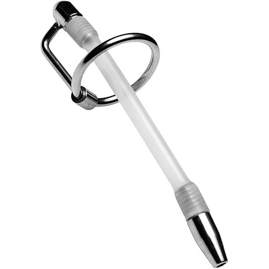 Master Series Inertia Flexible Cum Thru Penis Plug - Penis Plugs