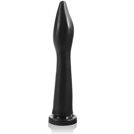SI Novelties Goose Medium Anal Dildo With Suction Cup Black