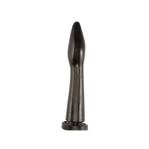 SI Novelties Goose Medium Anal Dildo With Suction Cup Black