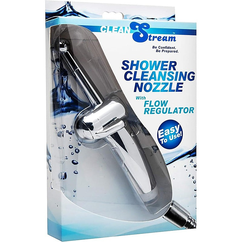 CleanStream Shower Cleansing Nozzle with Flow Regulator - Enemas and Douches
