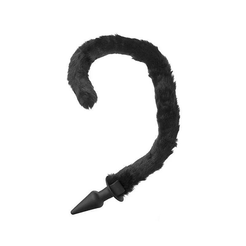 Tailz Bad Kitty Silicone Cat Tail Anal Plug By Xr Brands - Butt Plugs