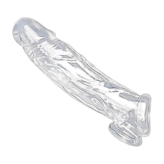 Size Matters Realistic Penis Enhancer and Ball Stretcher Flesh