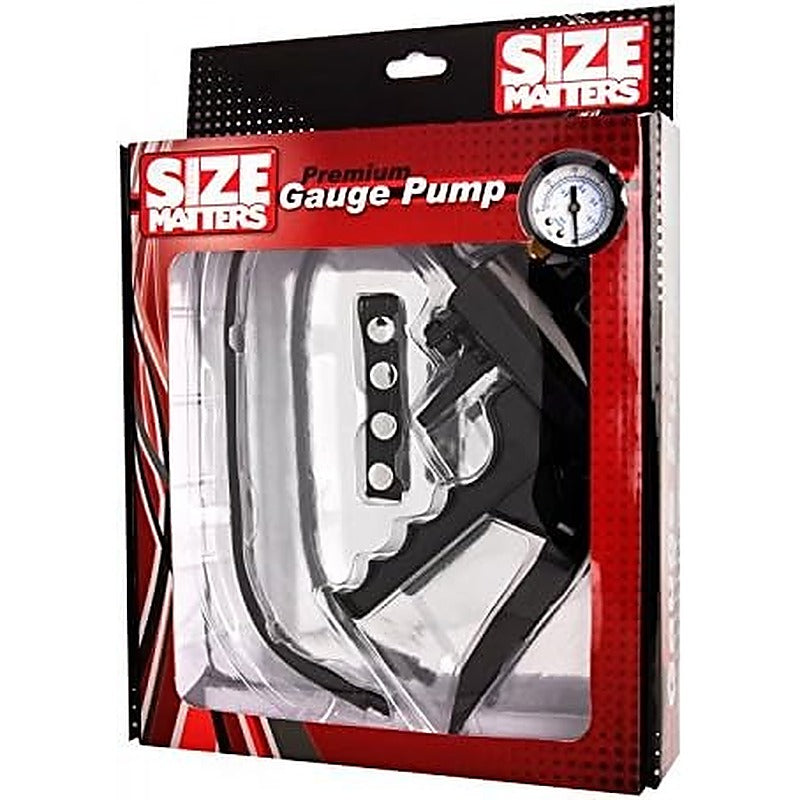 Size Matters Gauge Penis Pump by XR Brands - Penis Pumps And Stretchers