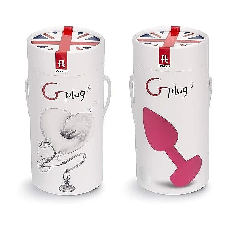 Gvibe Vibrating Gplug Small Neon Rose - Butt Plugs