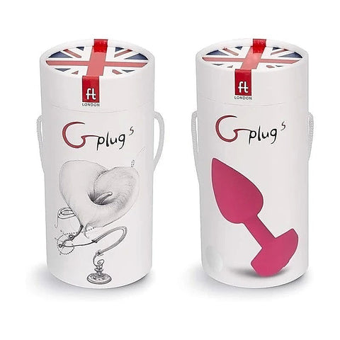 Gvibe Vibrating Gplug Small Neon Rose - Butt Plugs