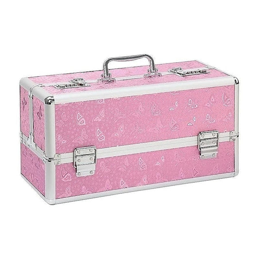 BMS Factory Lockable Large Vibrator Case Pink - Vibrator Accessories