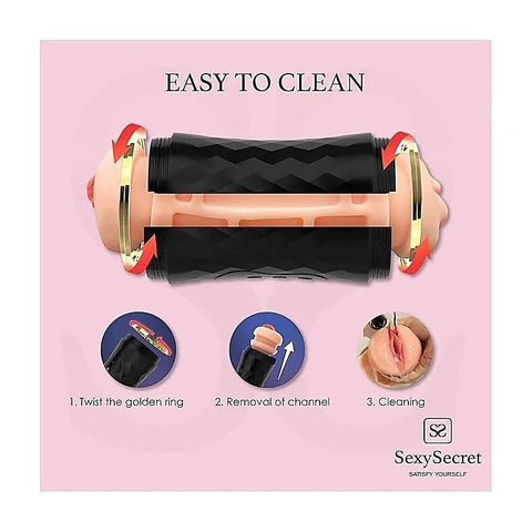 Dual-Entry Masturbator by NANMA Corporation - Masturbators and Strokers