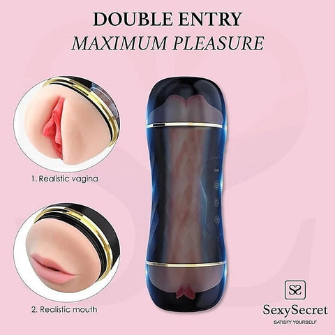 Dual-Entry Masturbator by NANMA Corporation - Masturbators and Strokers
