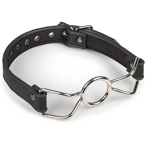 Easy Toys Fetish Collection Metal O-Ring Bondage Mouth Gag - Bondage Gags and Bits