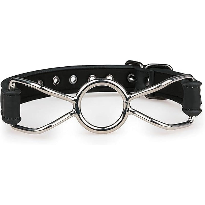 Easy Toys Fetish Collection Metal O-Ring Bondage Mouth Gag - Bondage Gags and Bits