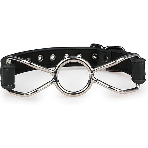 Easy Toys Fetish Collection Metal O-Ring Bondage Mouth Gag - Bondage Gags and Bits