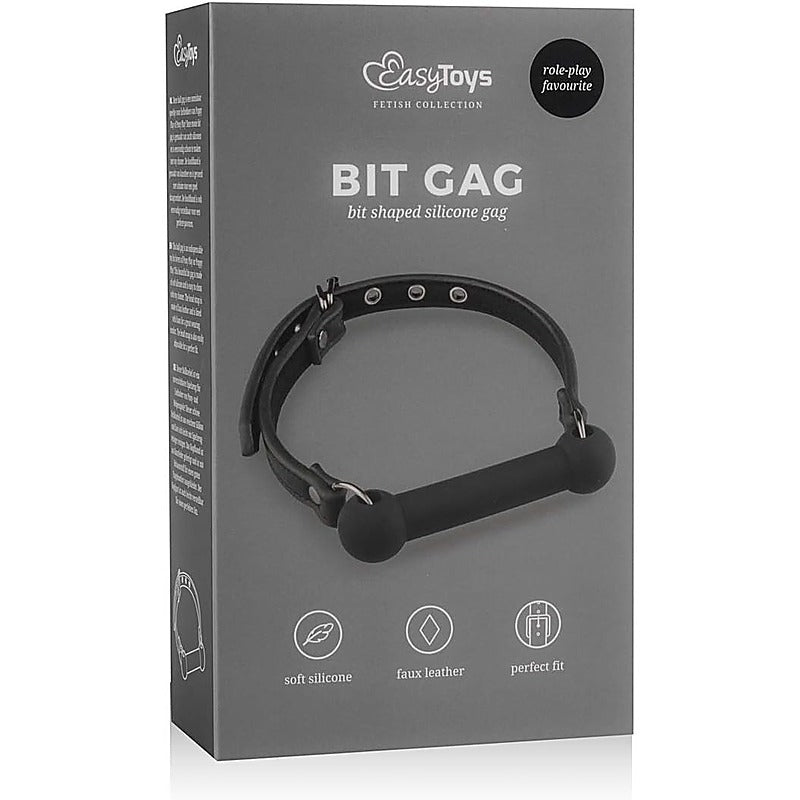 Easy Toys Fetish Collection BDSM Play Silicone Bit Gag - Bondage Gags and Bits