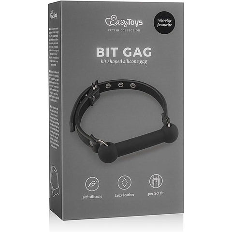 Easy Toys Fetish Collection BDSM Play Silicone Bit Gag - Bondage Gags and Bits