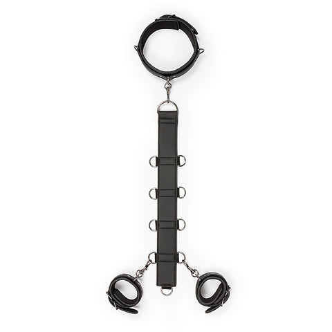 Neck and Wrist Restraint by Easytoys - Cuffs And Restraints