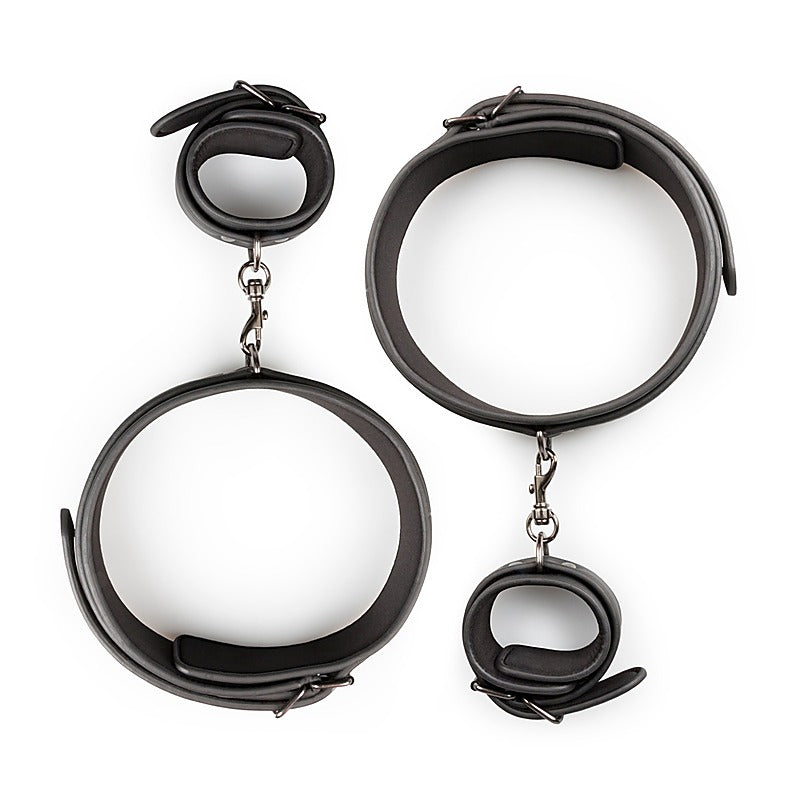 Thigh and Wrist Cuff Set by Easytoys - Cuffs And Restraints