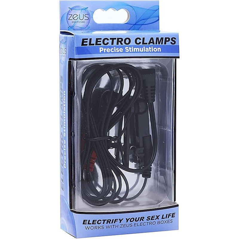 Zeus Electro Sex Plastic Clamps By Xr Brands - Electro Sex