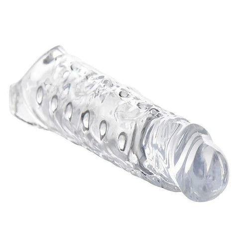 Size Matters Mens Penis Extender Sleeve Clear