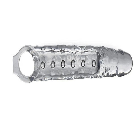 Size Matters Mens Penis Extender Sleeve Clear