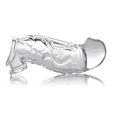 Size Matters Mens Penis Extender Sleeve Clear
