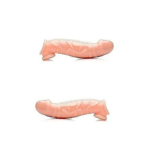 Size Matters Dick Extender Sleeve 2 Inch Flesh