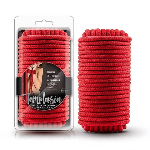 Temptasia Bondage Rope By Blush Novelties - Cuffs And Restraints