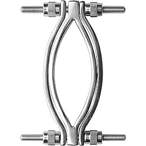 Master Series Stainless Steel Adjustable Pussy Clamp - Pussy And Clit Toys