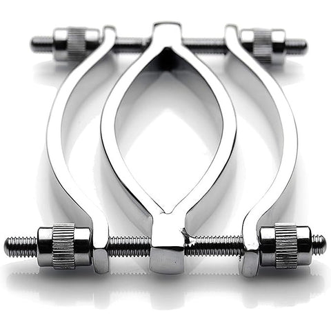Master Series Stainless Steel Adjustable Pussy Clamp - Pussy And Clit Toys