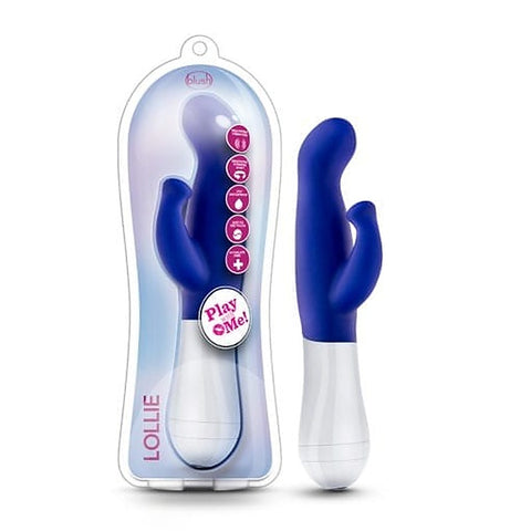 Play With Me Lollie Midnight Rabbit By Blush Novelties - Rabbit Vibrators