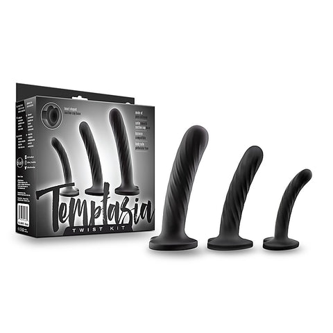 Temptasia Twist Kit Set of Three Realistic Dildo - Realistic Dildos
