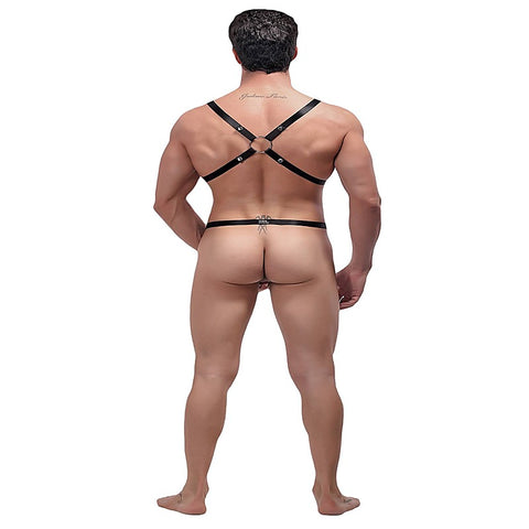 Premium Rip Off Mens Harness Set By Magic Silk - Cuffs And Restraints