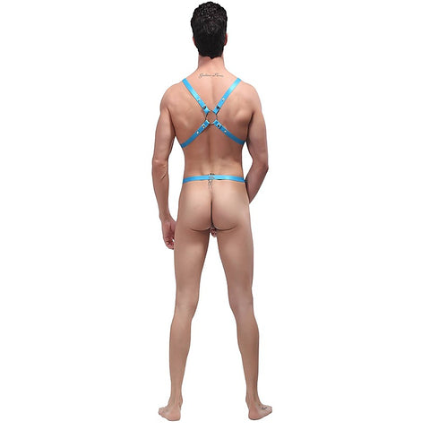 Premium Rip Off Mens Harness Set By Magic Silk - Cuffs And Restraints
