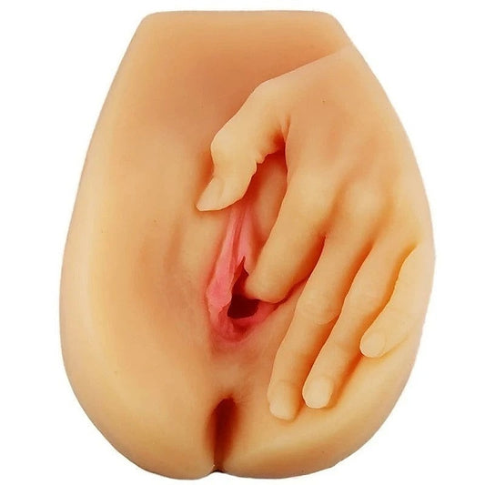 X5 Men Spread Me Realistic Mens Stroker Beige