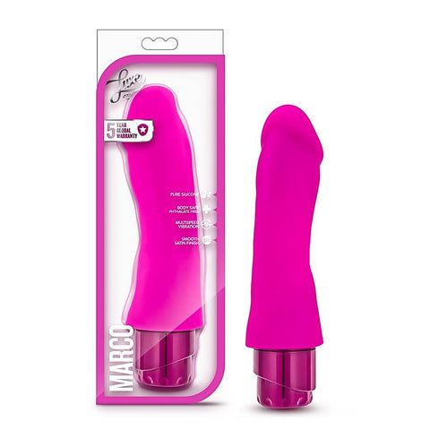 Luxe Marco Realistic Vibrating Dong - Vibrating Dildos