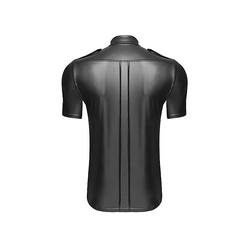 Sexy And Elegant Shirt With Front Pockets His Fetish - His Fetish