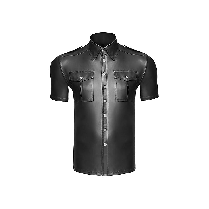 Sexy And Elegant Shirt With Front Pockets His Fetish - His Fetish