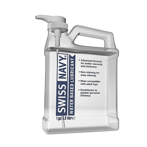 Swiss Water Based Lubricant 1gal by Swiss Navy Lubricants - Water Based Lubes
