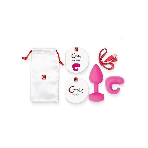 Gvibe Gkit Rechargeable Anal Plug Sunny Raspberry - Butt Plugs