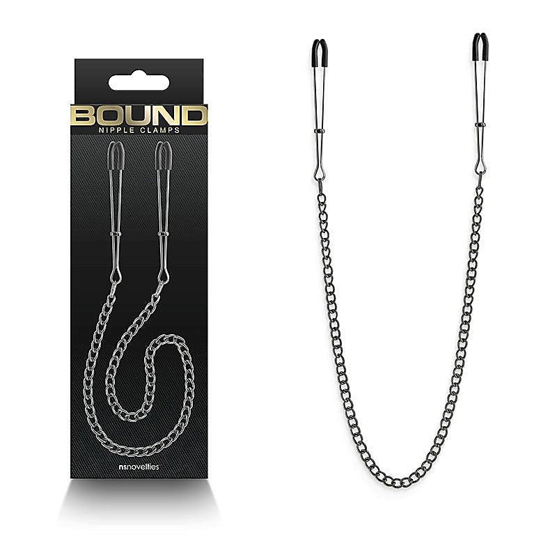 Bound Nipple Clamps - DC3 by NS Novelties - Breast and Nipple Toys
