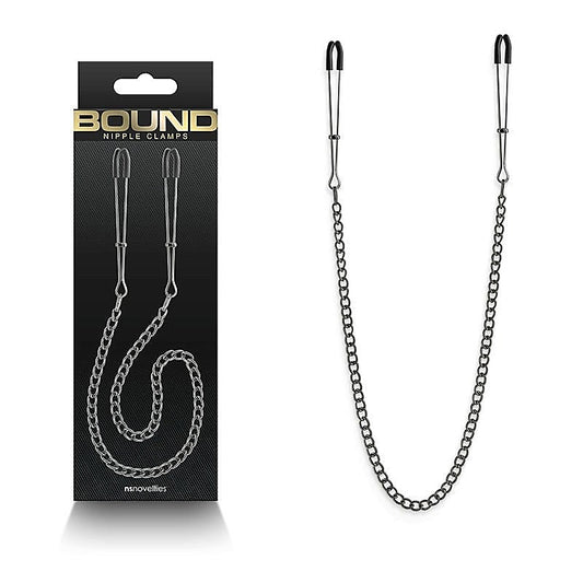 Bound Nipple Clamps - DC3 - Breast and Nipple Toys